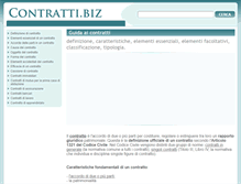Tablet Screenshot of contratti.biz